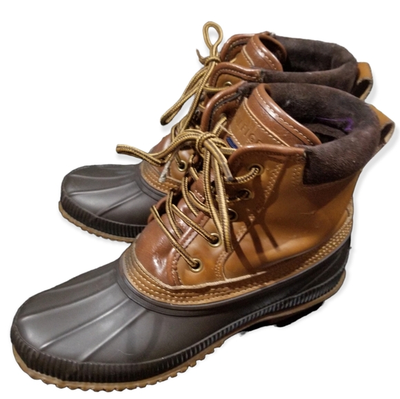 Tommy Hilfiger Other - Tommy Hilfiger duck boots waterproof winter boots, sz 8 Mens OR size 9.5 womens